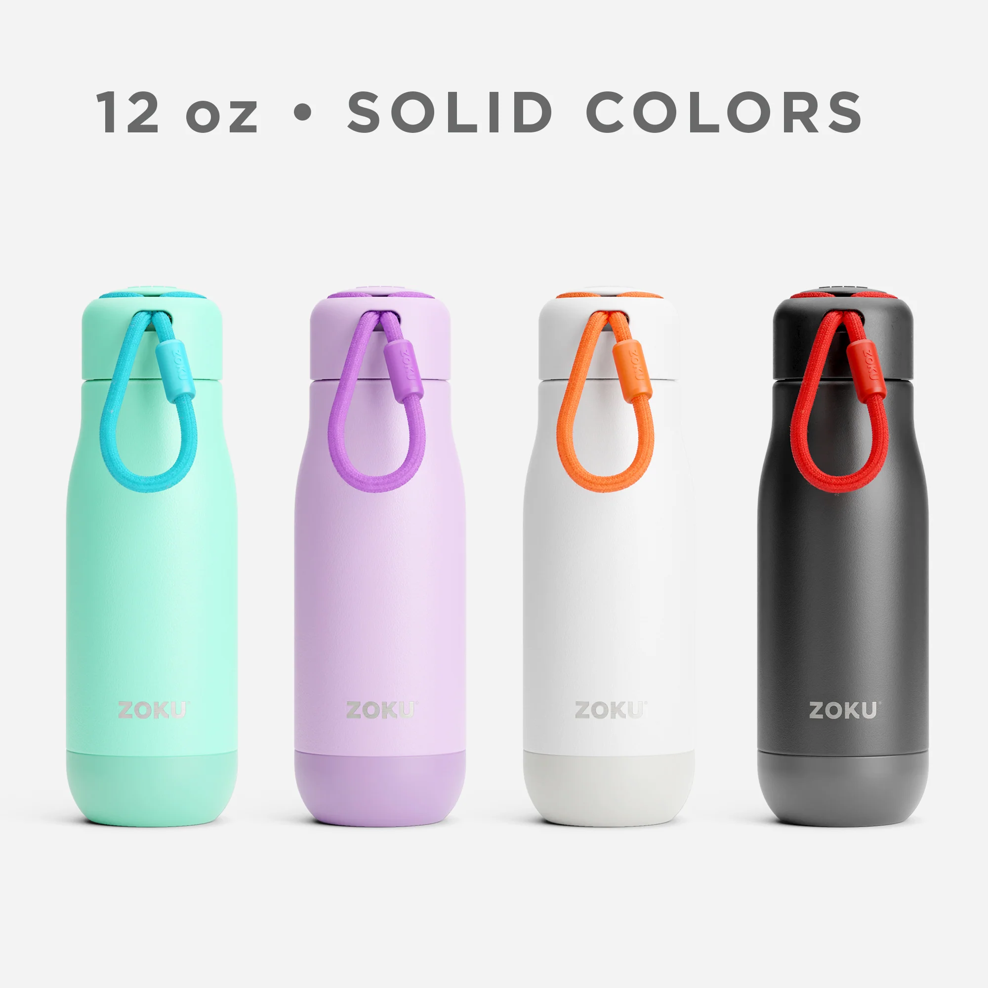 12oz Stainless Steel Bottle - Rose Petal Pink - Image 6