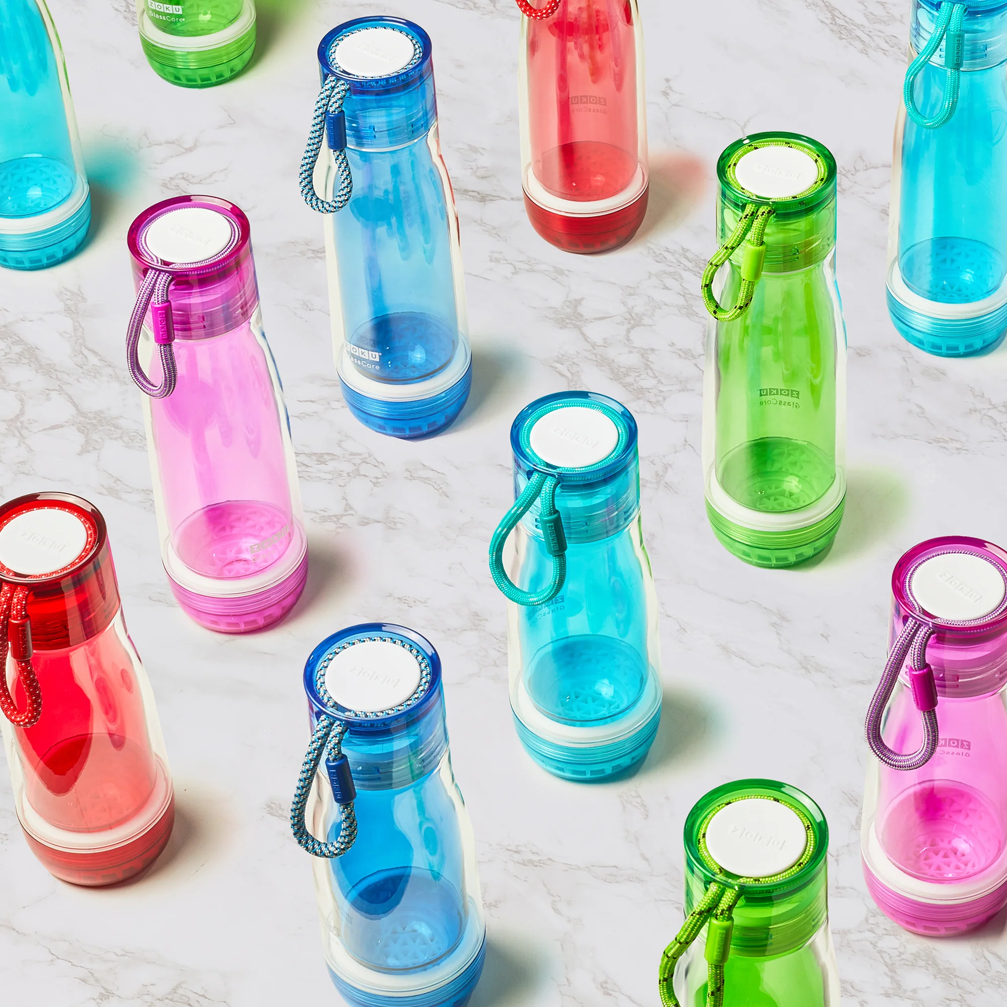 16oz Glass Core Bottle - Green - Image 4